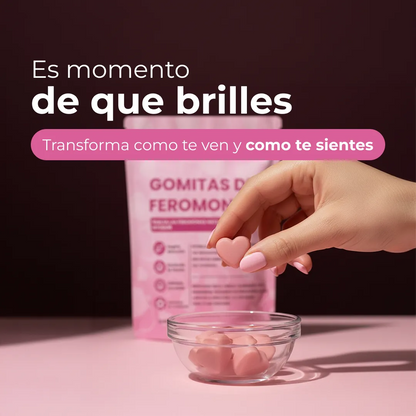 GlowUp | Gomitas de Feromonas (60 gomitas)